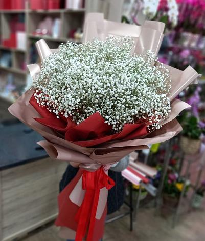 Букет цветов из: Гипсофила в Калитвенской
