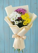 Букет цветов из:  Хризантемы в Калитвенской