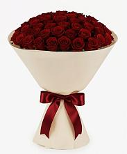 Букет 101 Бордовая роза Блэк Бакарра в Калитвенской