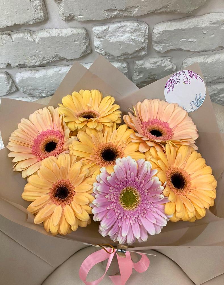 Букет цветов из: Герберы в Калитвенской