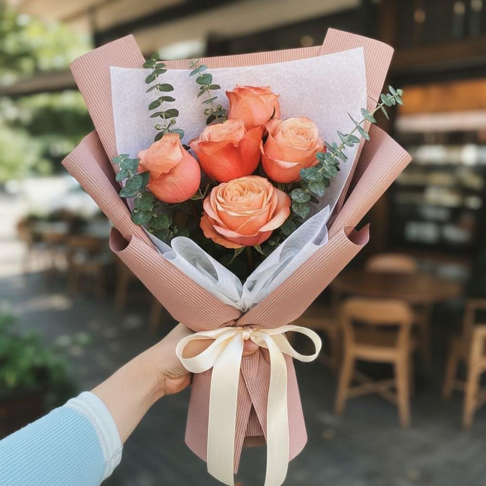 Букет цветов из: Розы в Калитвенской