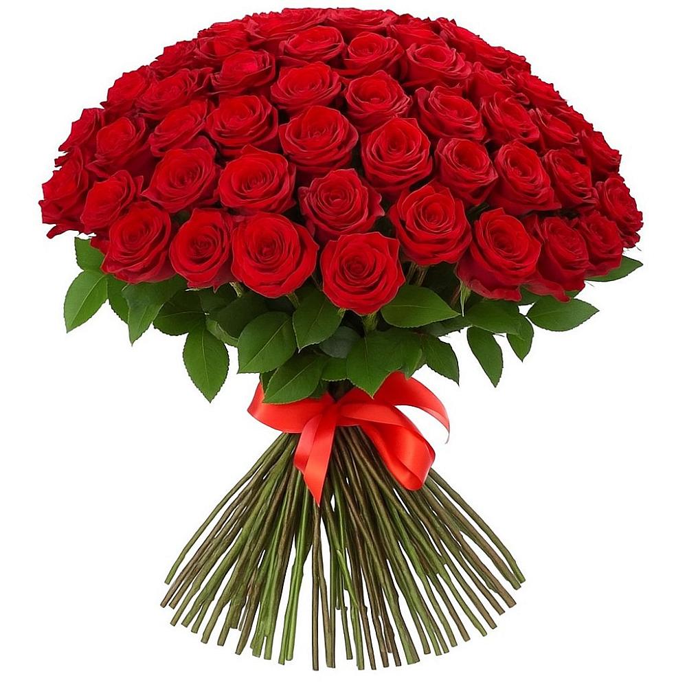 Букет Красные розы Блэк Меджик в Калитвенской