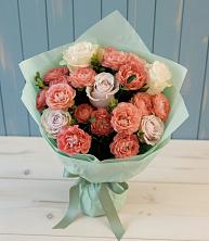 Букет влюбленный романтик в Калитвенской Букет цветов из: Розы в Калитвенской