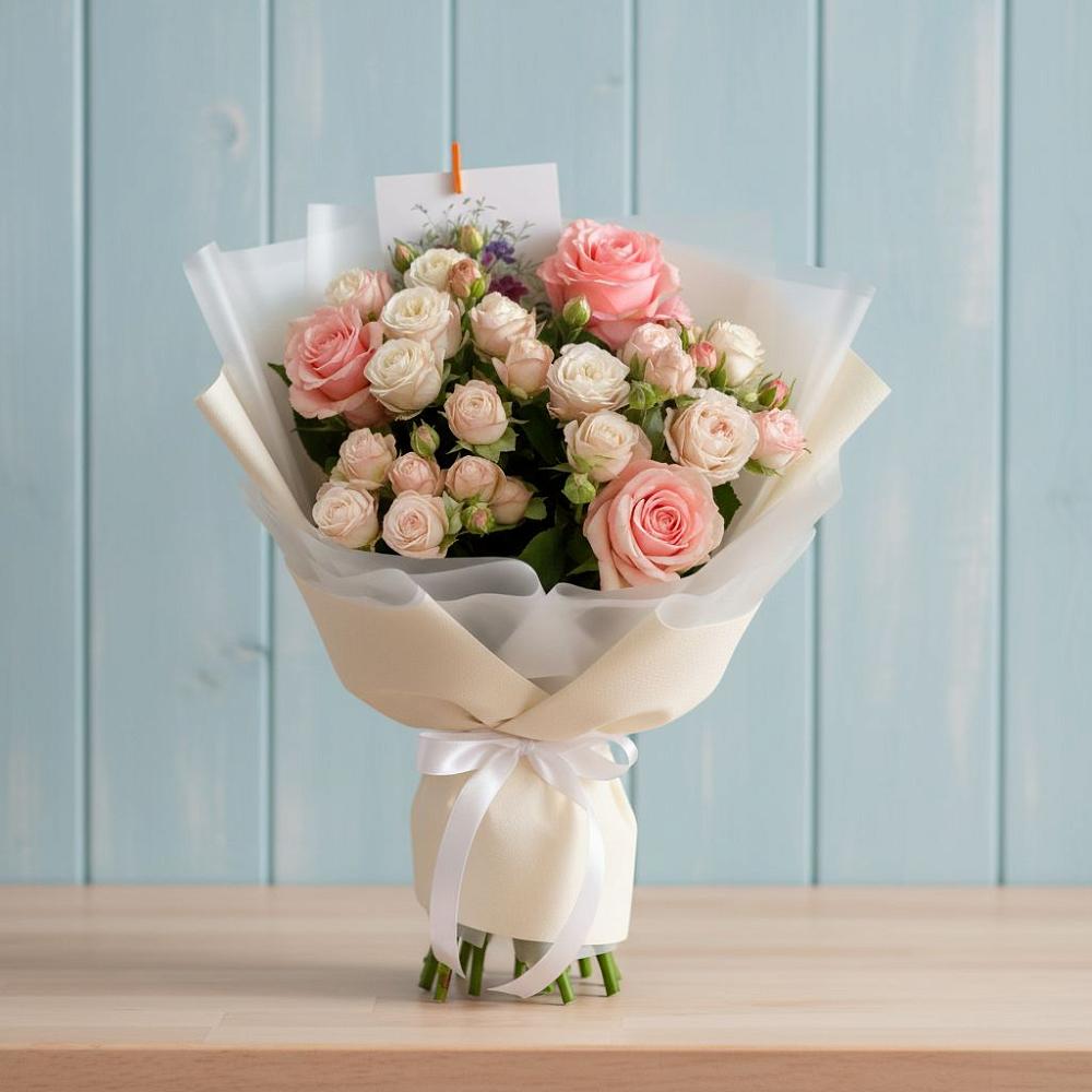 Букет цветов из: Розы в Калитвенской