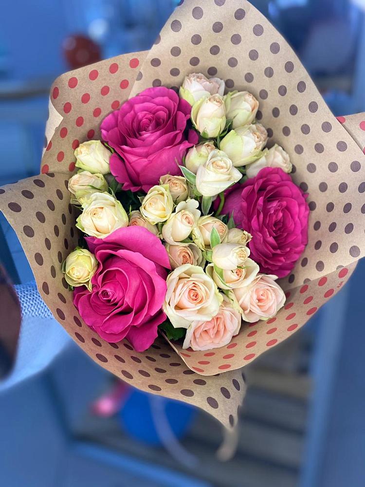 Букет цветов из: Розы в Калитвенской