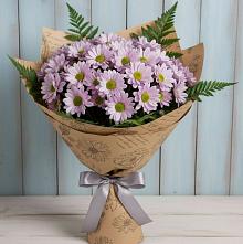 Букет цветов из:  Хризантемы #REPLACE_PRED# Калитвенской