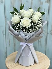 Букет цветов из:  Розы в Калитвенской