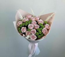 Букет цветов из:  Розы и Хризантемы в Калитвенской