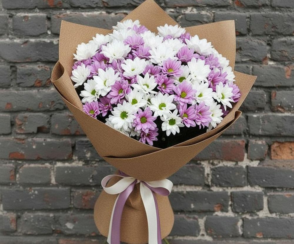 Букет цветов из: Хризантемы в Калитвенской