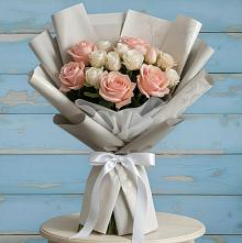 Букет цветов из:  Розы #REPLACE_PRED# Калитвенской