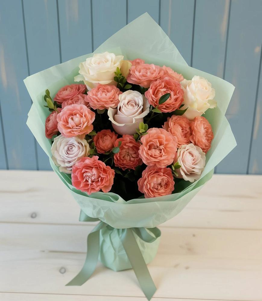 Букет цветов из: Розы в Калитвенской