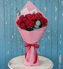 Букет цветов из:  Розы в Калитвенской