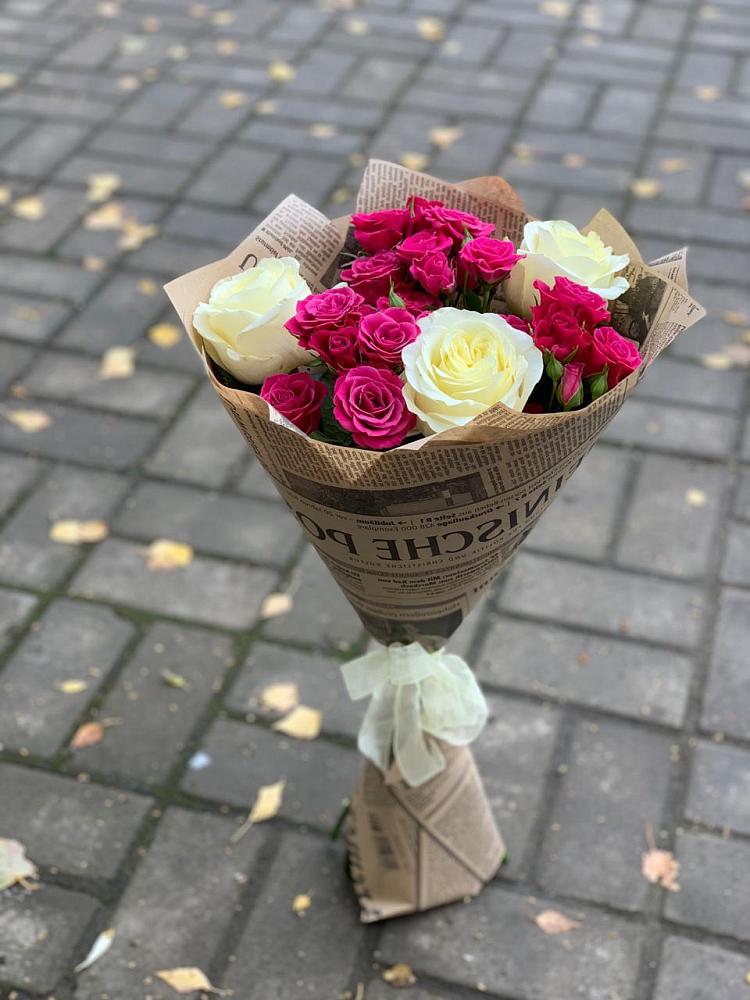 Букет цветов из: Розы в Калитвенской