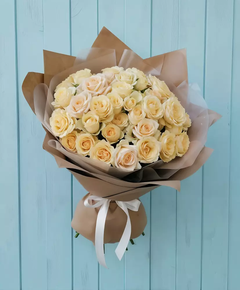 Букет Кремовое облако в Калитвенской