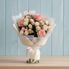 Букет цветов из:  Розы в Калитвенской