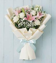 Букет цветов из:  Лилии в Калитвенской