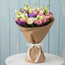 Букет цветов из:  Лизиантусы в Калитвенской