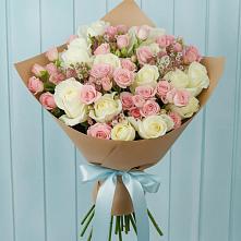 Букет цветов из:  Розы в Калитвенской