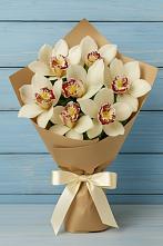 Букет цветов из:  Орхидеи и Розы в Калитвенской